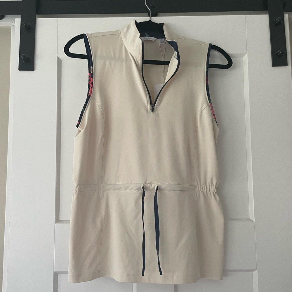 Brand new with tags Lady Hagen sleeveless golf/tennis shirt with drawstring!